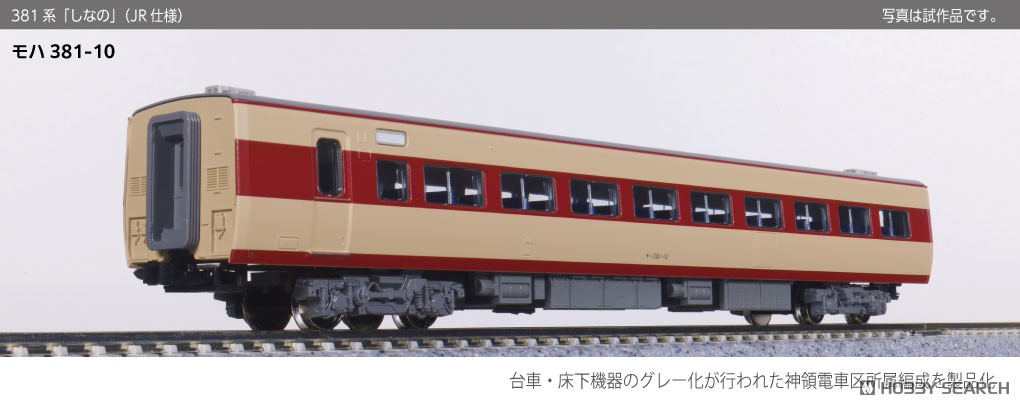 381系しなの(JR仕様)12 両編成 KATO】381系 しなの（JR仕様）2025年5月
