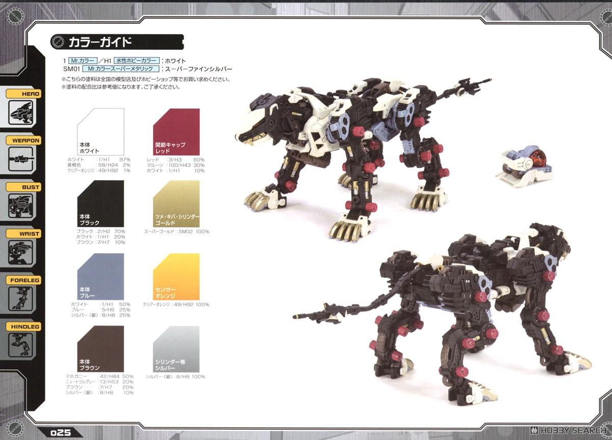 RZ-041 ライガーゼロ マーキングプラスVer. (プラモデル) - ホビー