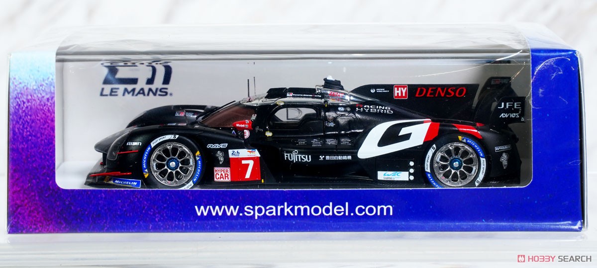 ミニカー TOYOTA GAZOO RACING GR010 HYBRID #7 2025 1/18 Spark
