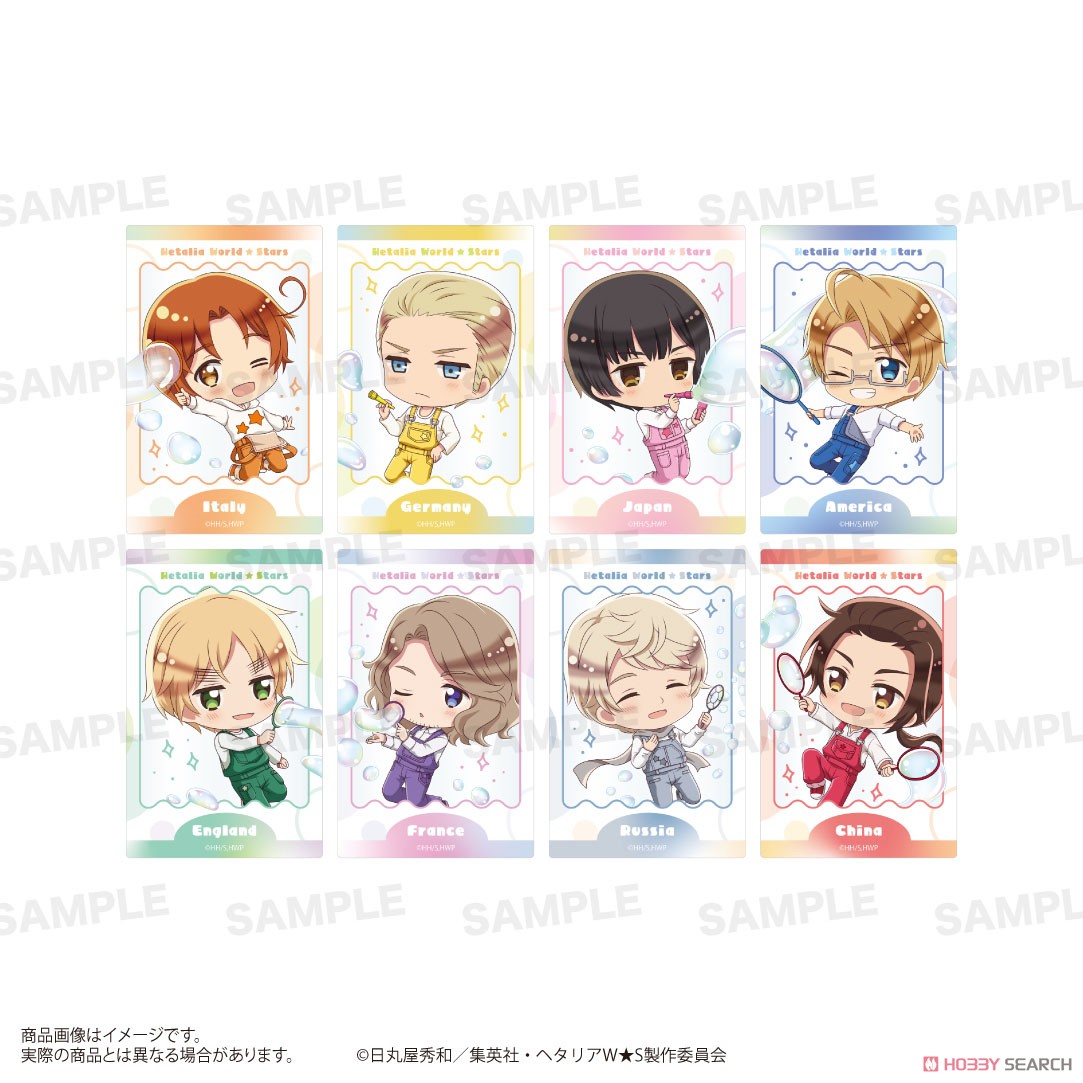 アニメ「ヘタリア World☆Stars」 トレーディングアクリルカード