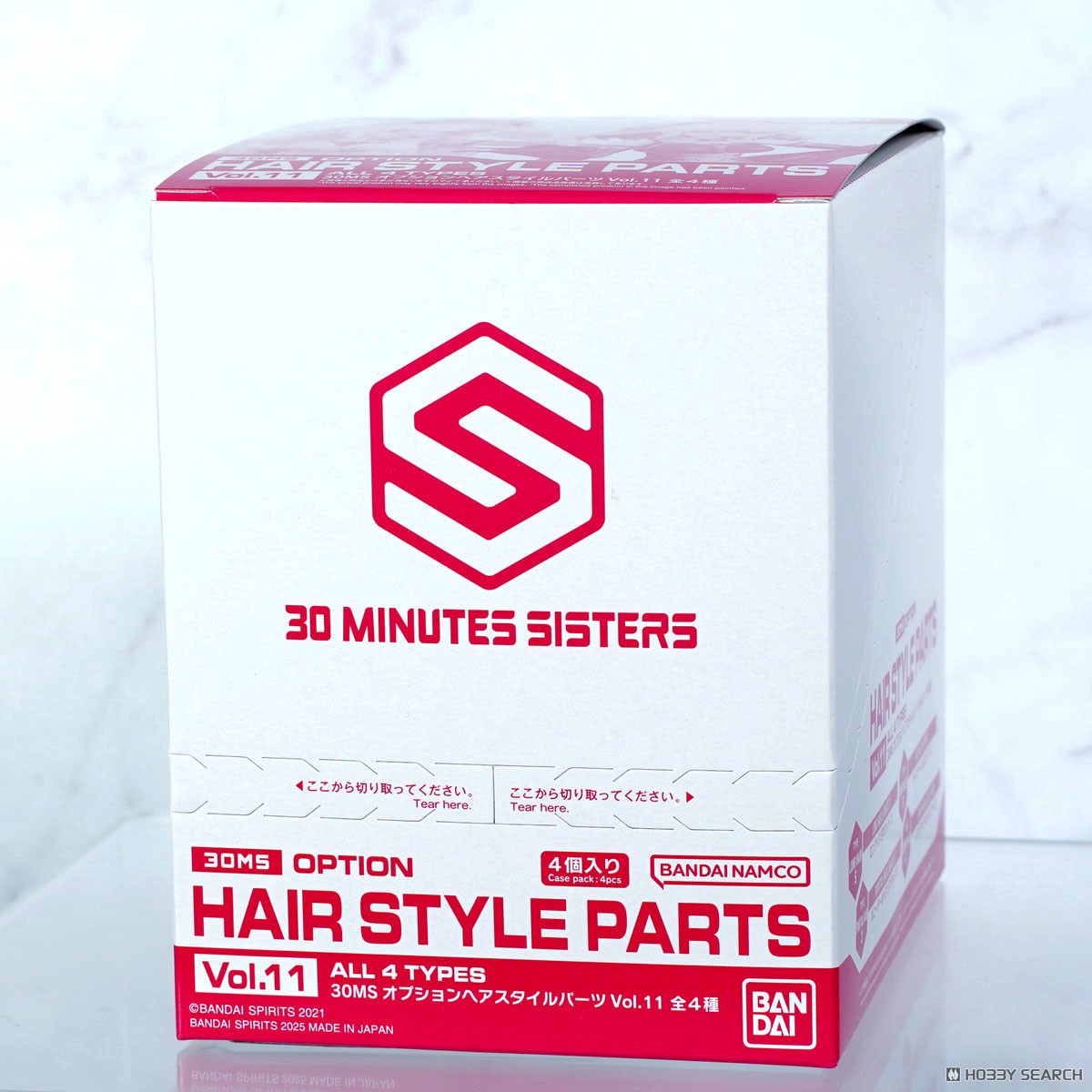 ☆特価品 30MS オプションヘアスタイルパーツVol.11 全4種 (プラモデル
