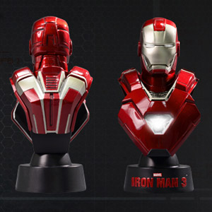アイアンマン3 デラックスセット 8体 ホットトイズバストフィギュア