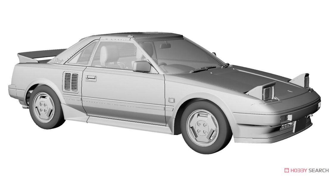 トヨタ MR2 (AW11) 前期型 G-リミテッド (ムーンルーフ) (プラモデル
