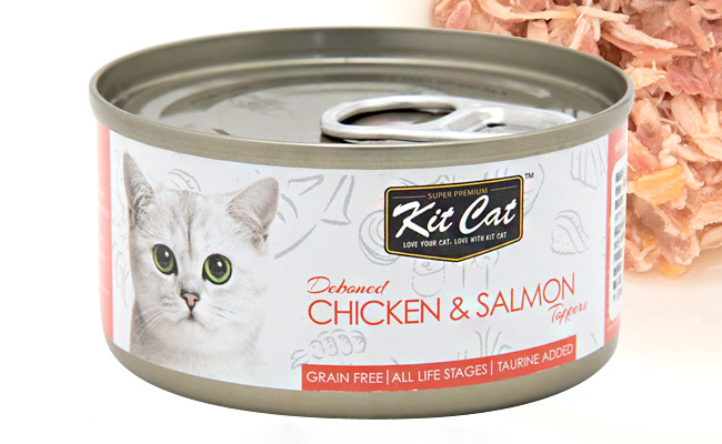 キットキャット チキン＆サーモン 80g (02166) KitCat ウェットフード