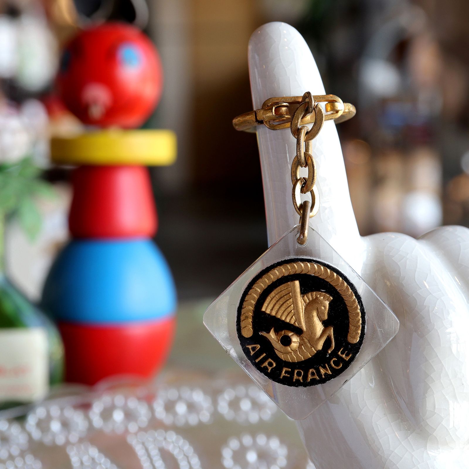 AIR FRANCE エールフランス ブルボンキーホルダー | corne/コルネ AIR