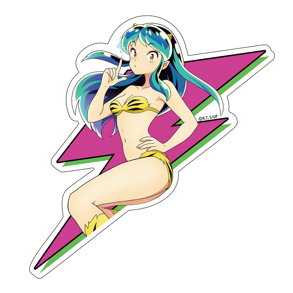 描き下ろし うる星やつら ラム ステッカー [うる星やつら] | 公式