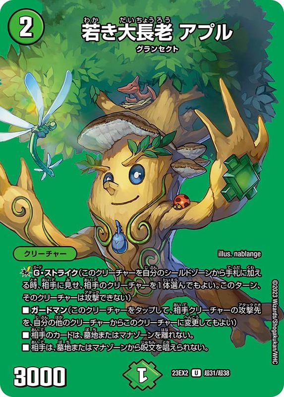 デュエマ若き大長老 アプル金トレジャー