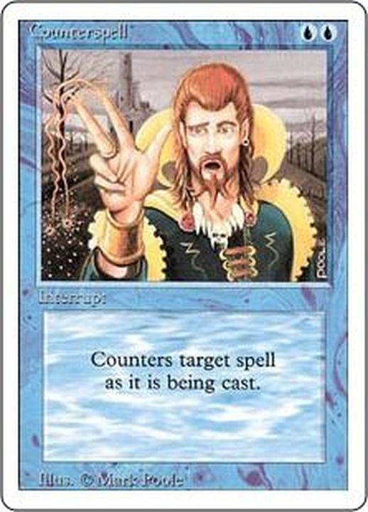 対抗呪文/Counterspell《英語》【3ED】