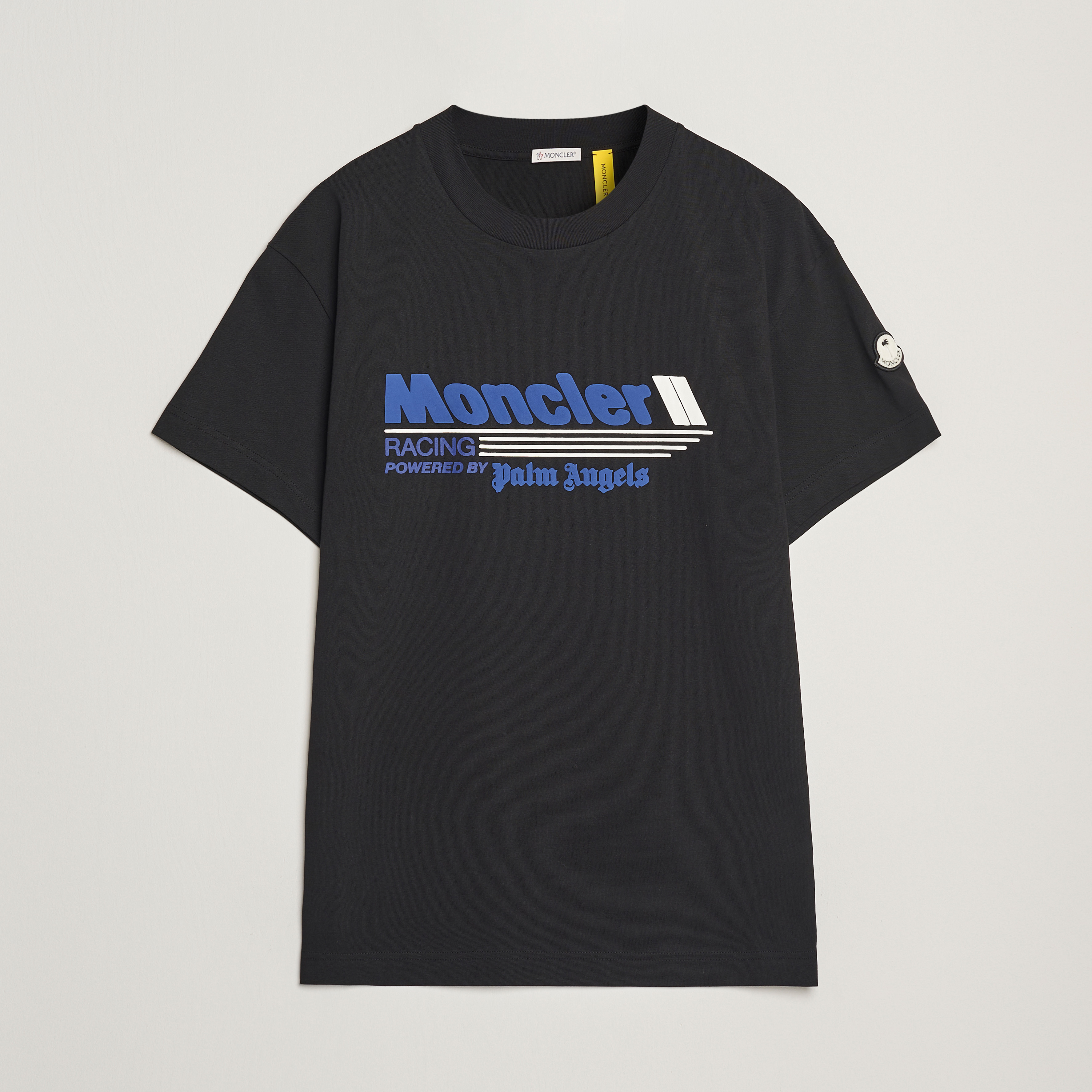 Moncler Genius X Palm Angels Printed T-Shirt Black at CareOfCarl.com