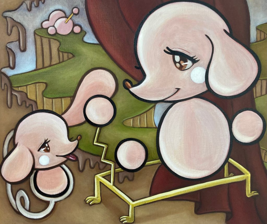 下家杏樹 アクリルキャンバス作品 下家杏樹 アクリルキャンバス作品 下