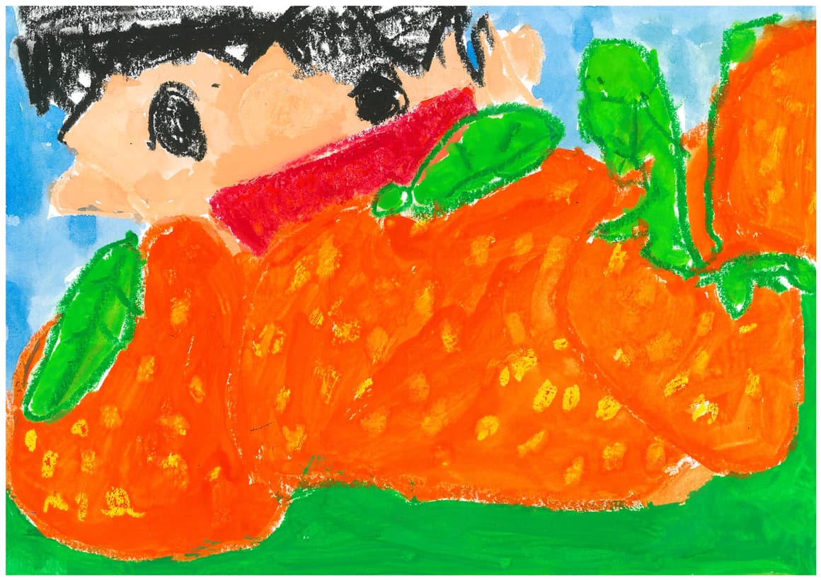 アート作品の案に使えそうな子供の絵 アート作品の案に使えそうな子供の絵