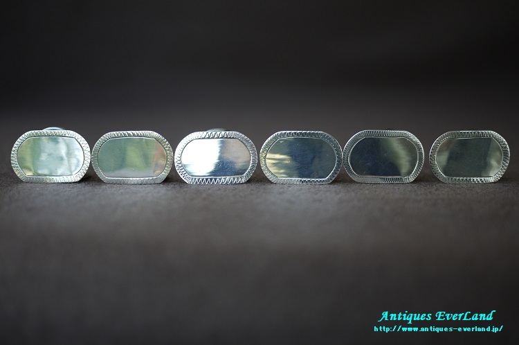 純銀 シルバー Ari D Norman プレースマーカー ネームホルダー 6名様分