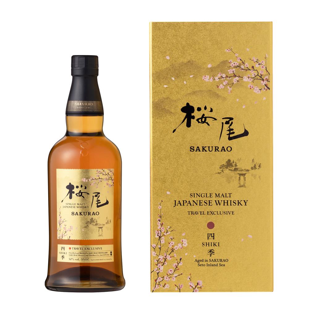 シングルモルト ジャパニーズウイスキー桜尾 JAL Limited Cask No.5145