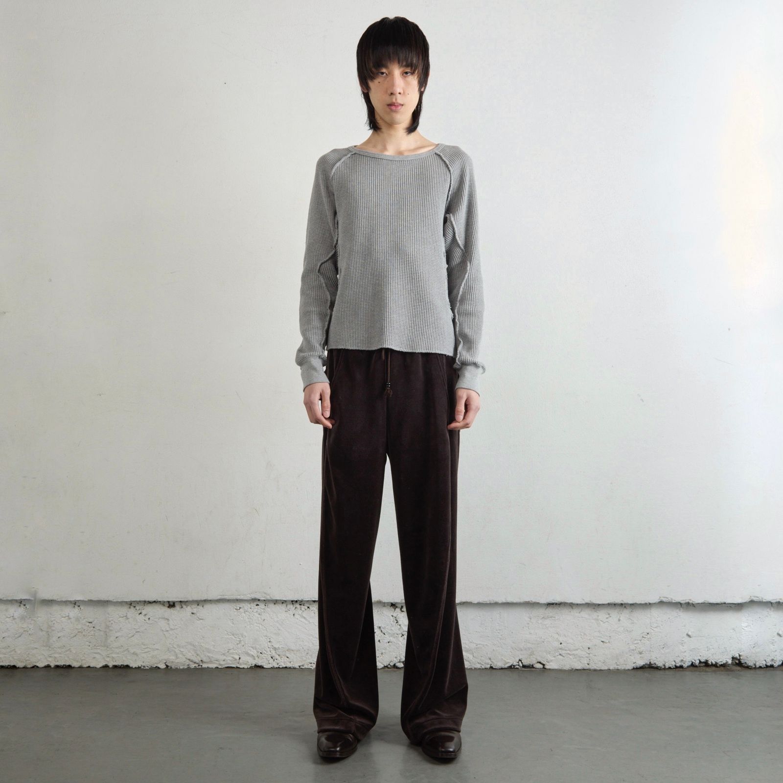 NVRFRGT - 【再販売通知受付可能】Paneled Long Sleeve T Shirt