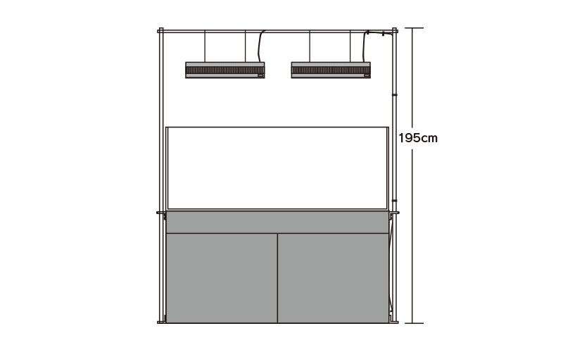 ソーラーRGB専用スタンドW180cm用・W120cm用 発売のお知らせ | ADA