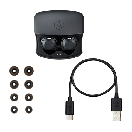 Audio-Technica ATH-CKS50TW Wireless In-Ear Headphones, Black ATH