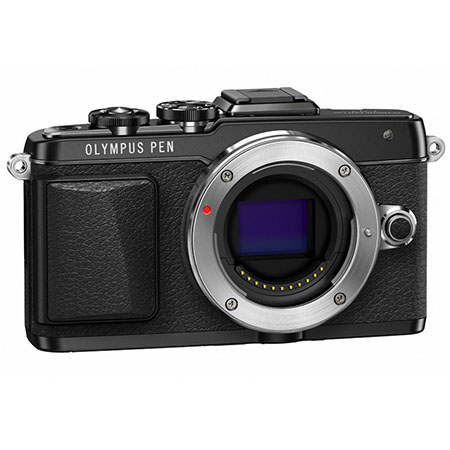 Olympus PEN E-PL7 Mirrorless Digital Camera Body, Black - Adorama
