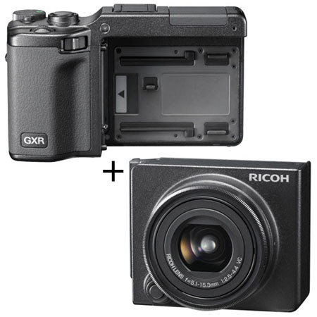 Ricoh GXR Body with S10 24-72mm f/2.5-4.4 VC Lens, 10MP - Adorama