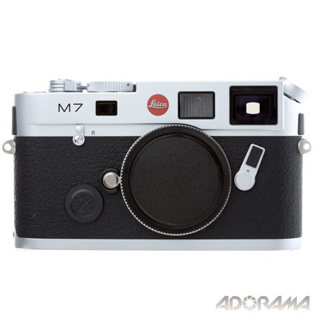 Leica M7 0.72 35mm Rangefinder Camera Body, Silver, USA - Adorama