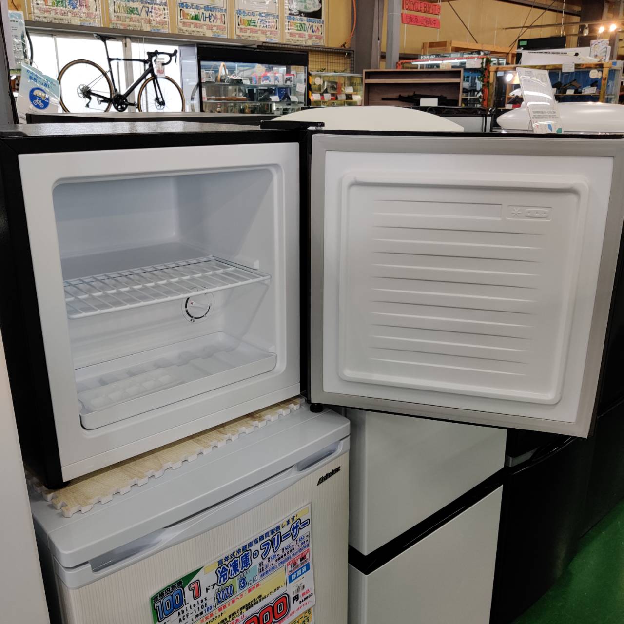 マクスゼン/2023年製/冷蔵冷凍庫/31L/JR031ML01WH