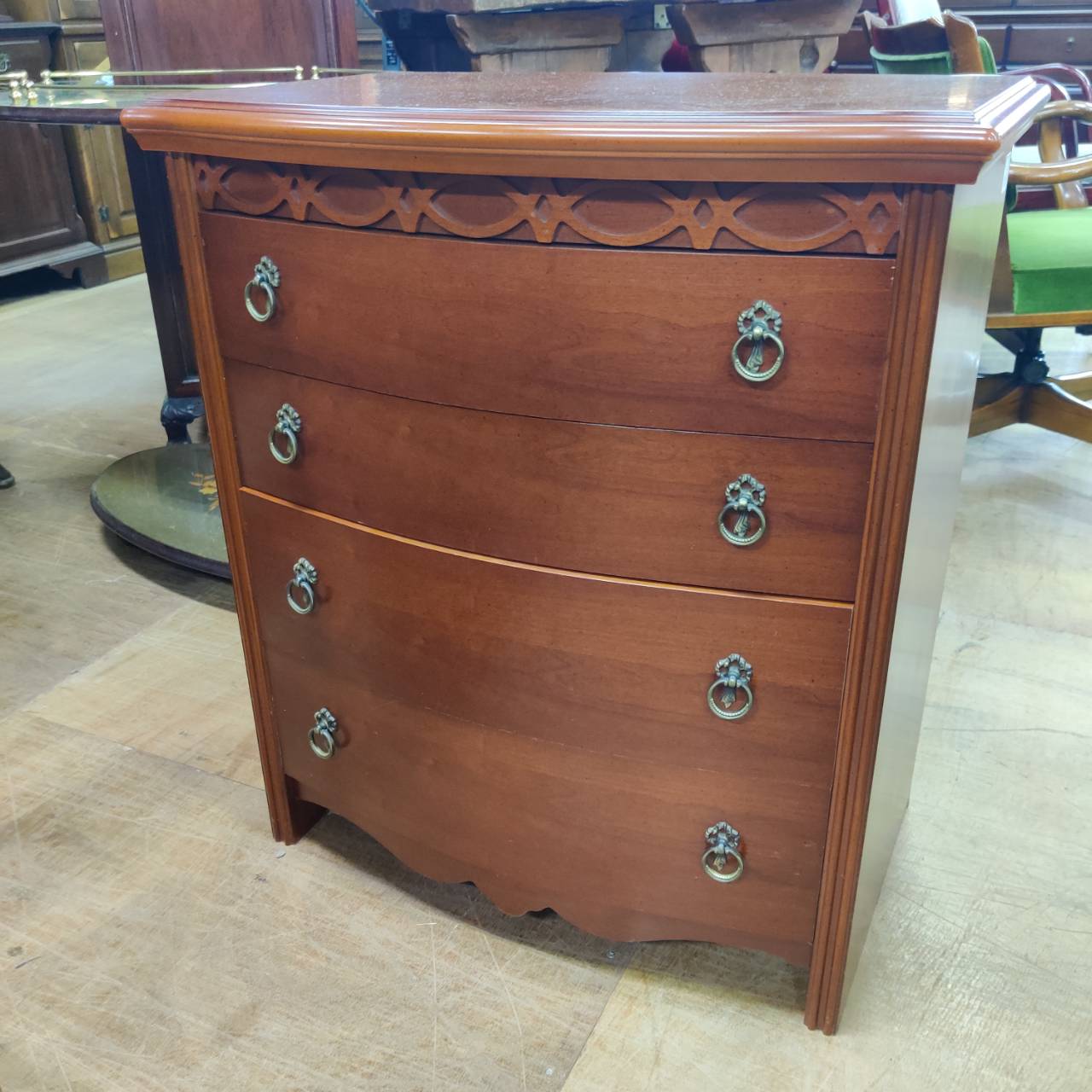 愛品倶楽部柏店】LYNN HOLLYN リンホーリン 4段ミドルチェスト IDC大塚