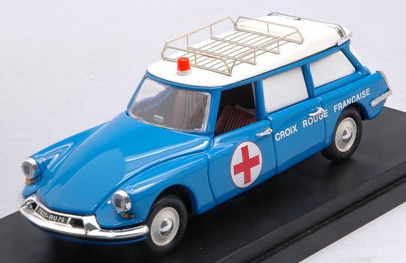 RIO 4165 Citroen ID 19 Break Red Cross Ambulance France 1958 1/43