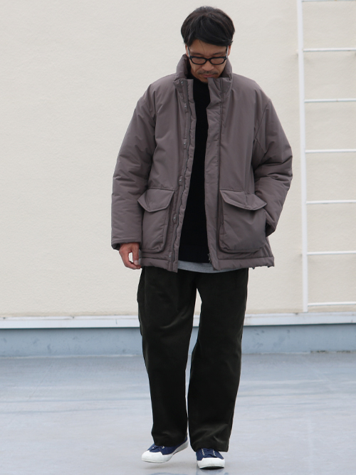 60/40クロス Sorona Dupont（ソロナ/デュポン社製） 中綿コールド