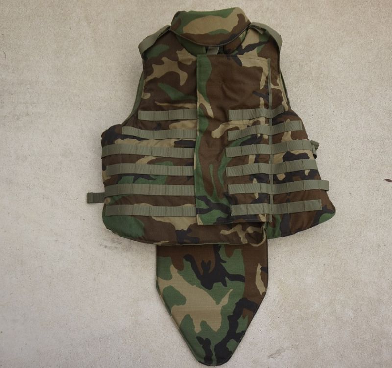 米軍OTVインターセプターボディアーマーカバー ウッドランド迷彩ソフト
