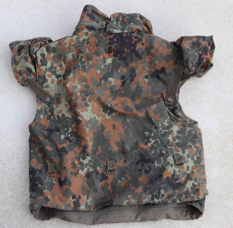 BW ドイツ連邦軍SK-1防破ベスト 実物中古ケブラー防弾材付 1989