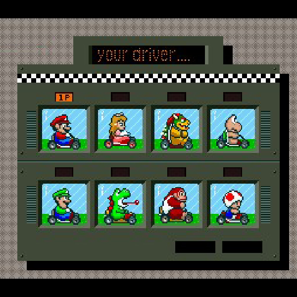 当時物 レトロ1992年バンダイ マリオカート 任天堂 スーパーマリオSFC