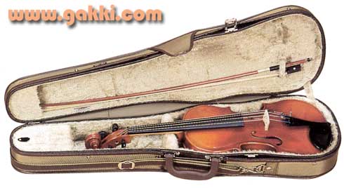 国産 高級 バイオリン 鈴木 No.500 4/4 弓、肩当、松脂 定価20万 国産