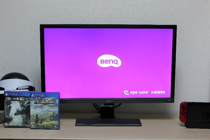 BenQ EL2870U ゲーミングモニター 27.9型4K HDR スピーカー BenQ、4K