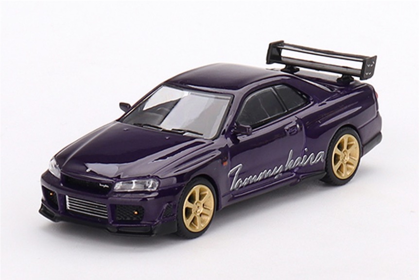 1/64 日産 スカイライン GT-R R34 トミーカイラ R-z ミッドナイト