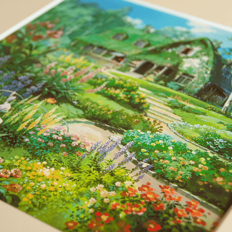 完売品］ART OF GHIBLI 魔女の宅急便 アートフレーム 「オキノ邸」