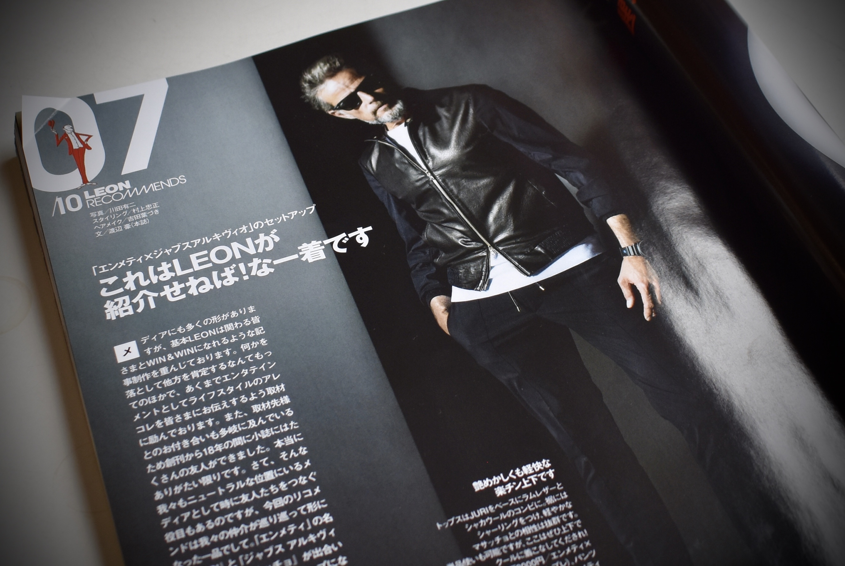 美品】エンメティ EMMETI ✖️ ジャブスアルキヴィオ ライダース