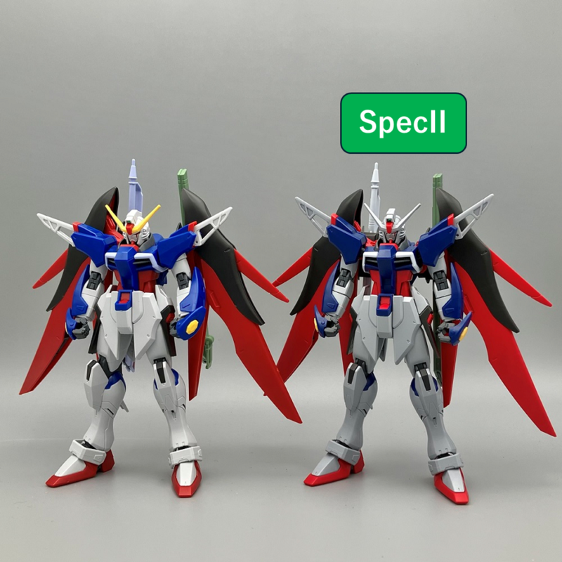 HG デスティニーガンダムspecⅡ+ゼウスシルエット&RGアカツキガンダム