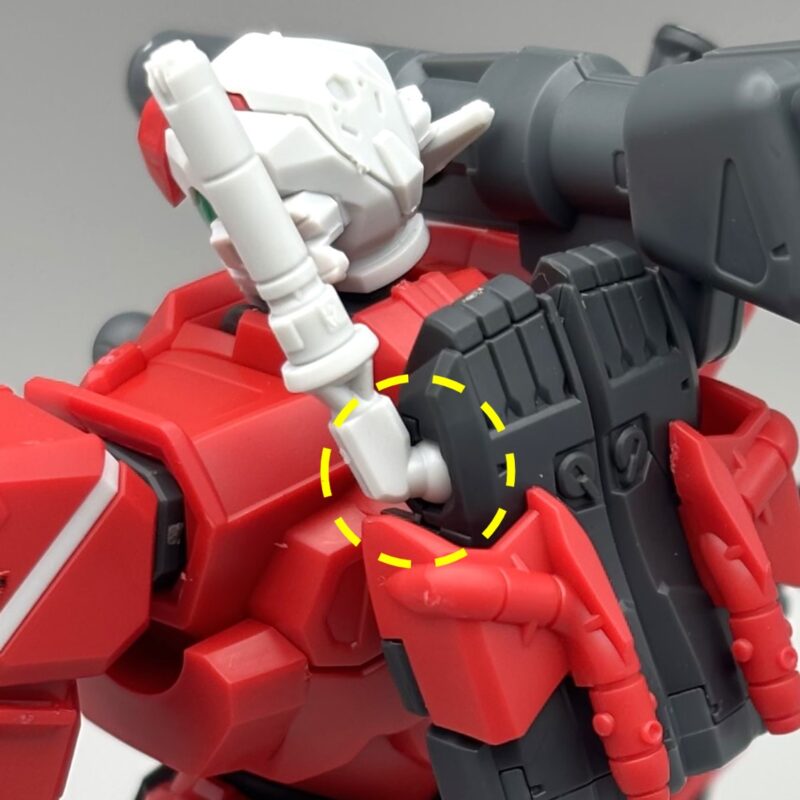 HG 赤いガンダム 軽キャノン 軍警ザク ギャン ジフレド ガンプラ