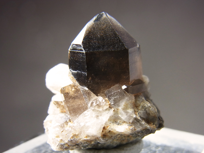 岐阜県ちんの峠産 煙水晶 (Smoky Quartz / Japan) - 鉱物標本販売店
