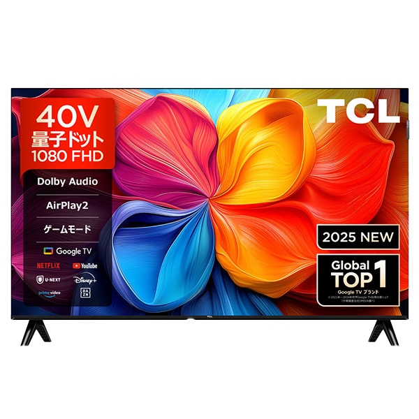 TCL 40S5402 40V型 Smart対応フルハイビジョン液晶テレビ tcltokka