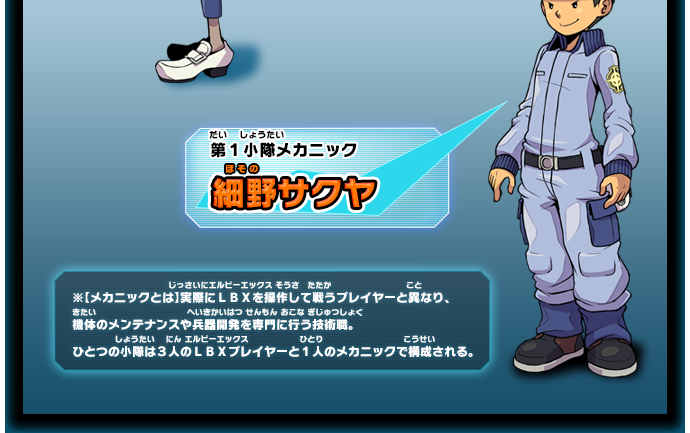 ジェノック 第1小隊｜キャラクター｜ダンボール戦機ウォーズ