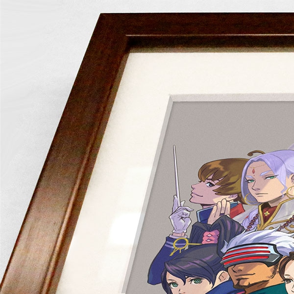 逆転裁判20周年』額装グラフィックアート・キャンバスアート｜イーカプコン