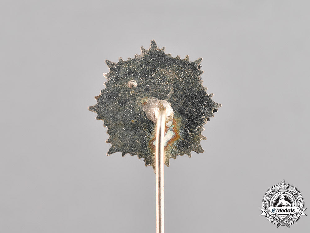 Germany. A German Cross Miniature Stick Pin, Gold Grade, With