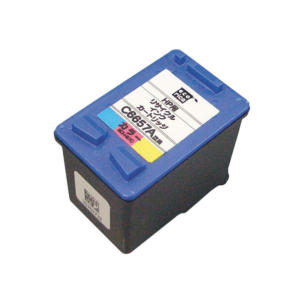 エコリカ｜C6657A 互換リサイクルインクカートリッジ