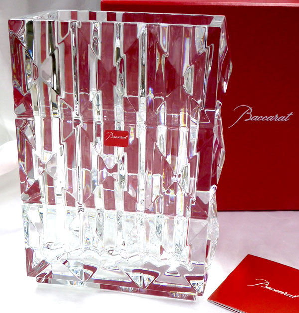 専用バカラ 高級ラインマリールイーズフラワーベース 共箱 東Y7-0912