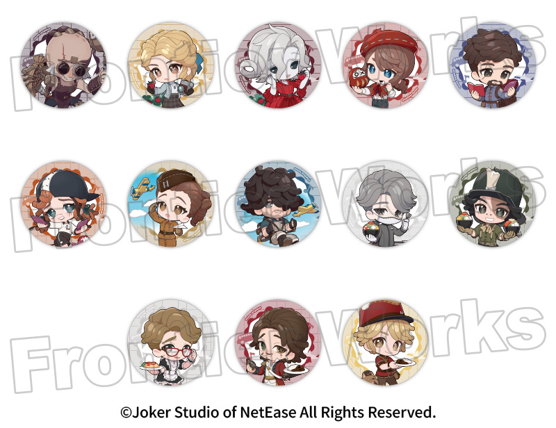 第五人格納棺師 クリアファイル レーザーチケット アクリルマグネット