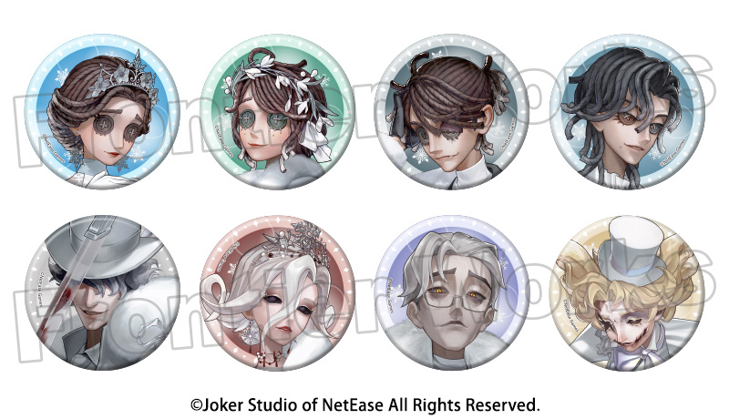 第五人格 曲芸師 缶バッジ アートコレクション 48個 Identity V