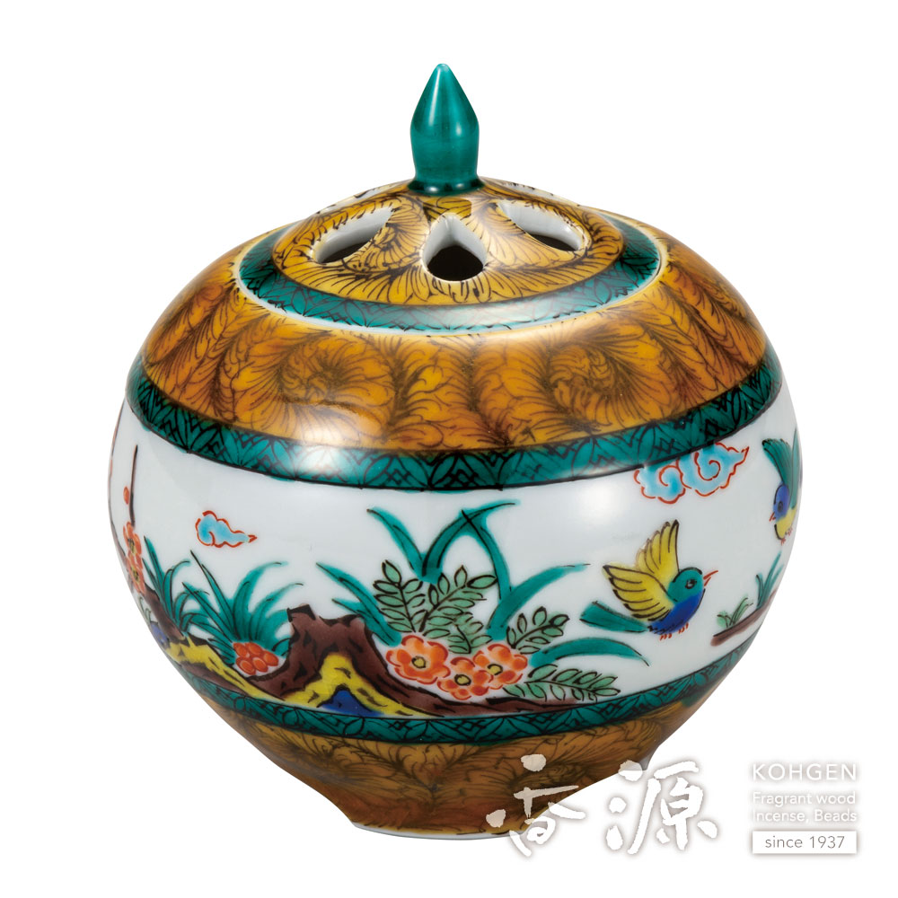 2477 九谷焼 庄三 香炉 2477 九谷焼 庄三 香炉 【公式通販】