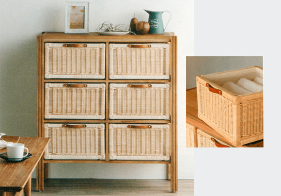 高級♦️ラタン 3連 パーティション♦️便利な簡易 間仕切り♦️撮影や