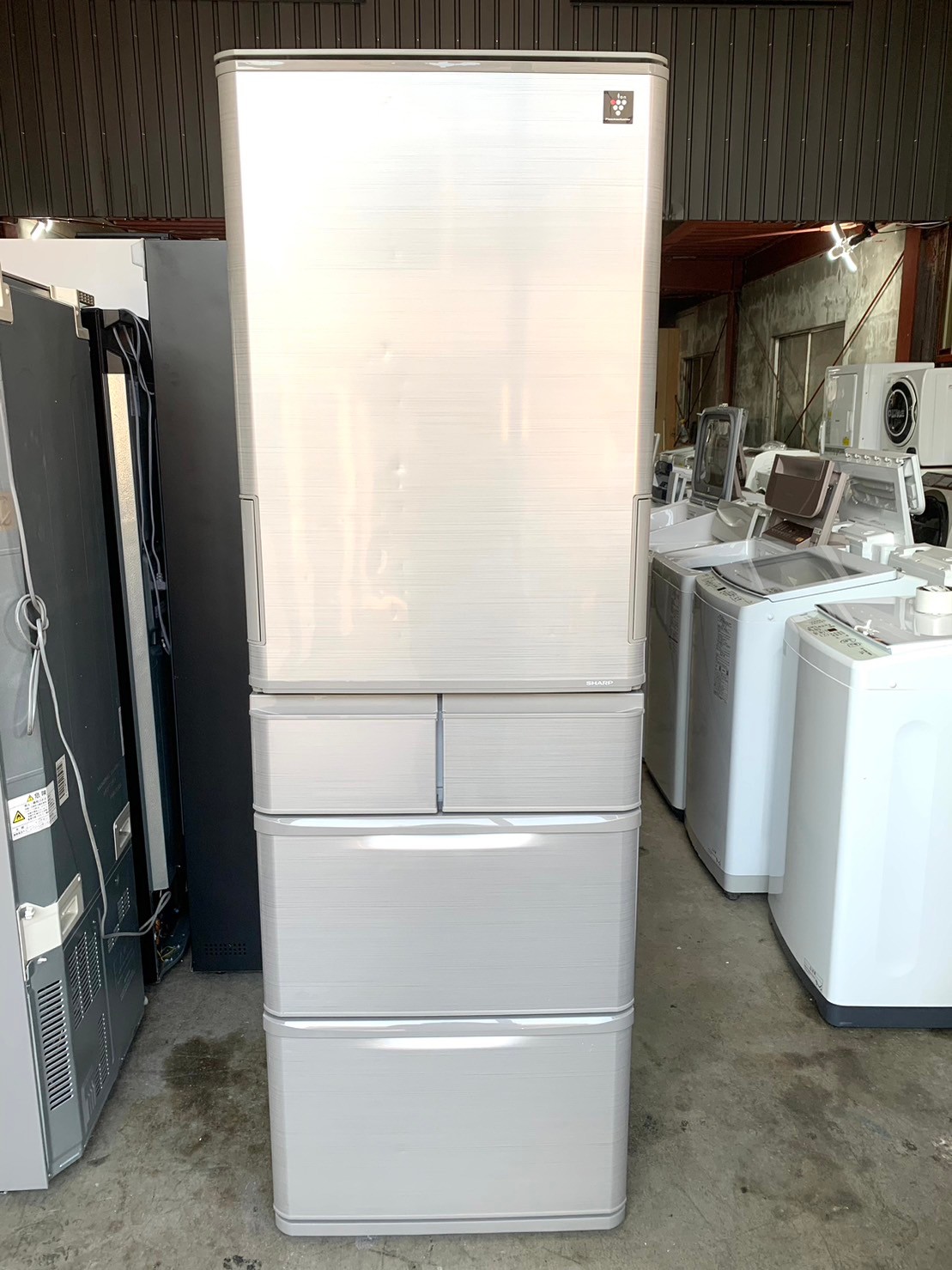 2020年製 SHARP SJ-GW41F-W シャープ 冷凍冷蔵庫