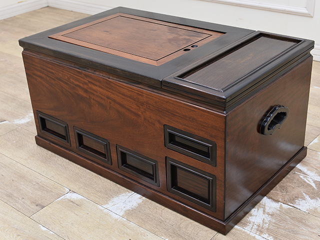 家具買取】古いアンティーク欅火鉢｜買取価格10,000円 | 広島の